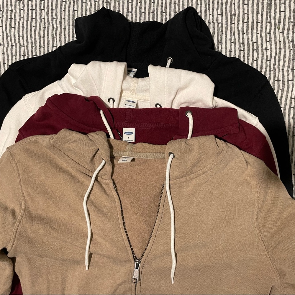 (4) Cotton Old Navy Jackets